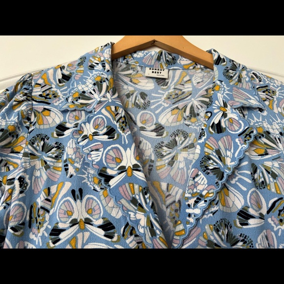 Aritzia Sunday Best New Vida Dress, butterfly mini dress - Picture 5 of 8